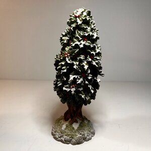 Dept 56 Holly Tree Village Accessory 52630 Resin Christmas 7" Tall Berries w/Box